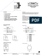 Frequency Measuring Transducer