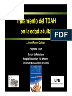 09tratamiento Farmacologico TDAH Edad Adulta. Dr. Ramos Quiroga PDF