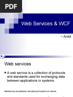 Web Services & WCF: Ankit