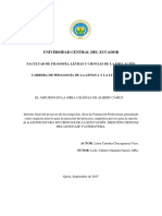 El Absurdo en La Obra Calígula PDF