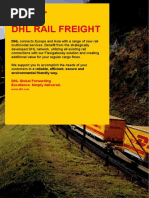 DHL Glo DGF Rail Freight