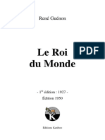 Rene Guenon - Le Roi Du Monde (FR)