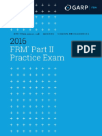 2016 FRM Part II Practice Exam PDF