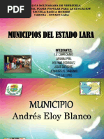 Municipios Del Estado Lara