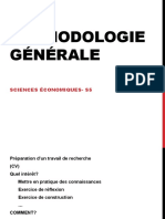 Méthodologie Générale - Partie 1