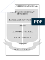 Diagrama de Facilidades de Superficie