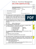 2.problems On EOQ - 14.12.2018