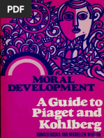 Ronald Duska - Mariellen Whelan - Moral Development - A Guide To Piaget and Kohlberg (1975, Paulist Press) PDF