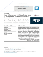 X Ray Diffraction and NMR Data For The Study of The Location of Idebenone and Idebenol in Model Membranes