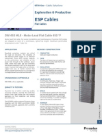 DW 450 MLE - Motor Lead Flat Cable 450 °F