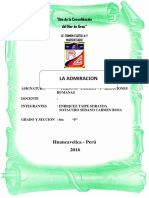 La Admiracion