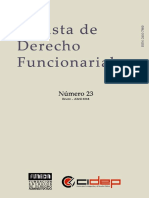 Revista de Derecho Funcionarial #23 PDF