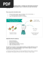 Formas de Preparar Un Batido Verde