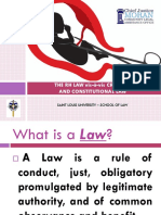 The RH Law Vis-À-Vis Criminal and Constitutional Law: Saint Louis University - School of Law