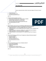 Chapter 5-Basics of Analysis: Multiple Choice