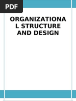 Organizational Structure and Design Zara Zahid