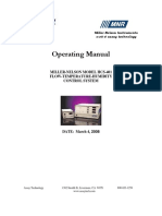 Operating Manual: Miller-Nelson Model Hcs-401 Flow-Temperature-Humidity Control System