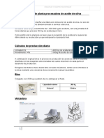 Proyecto de Planta Procesadora de Aceite de Oliva