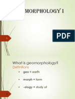 Intro To Geomorphology-P1