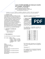 Método Estandarizado para El Cálculo Del Índice de Cetano Por Ecuación de 4 Variables ASTM D4737