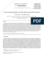 Plastic Buckling Analysis of Thick Plates Using P-Ritz Method