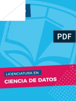 Licenciatura en Ciencias de Datos 