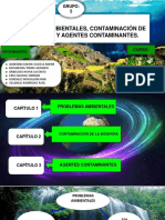 Derecho Ambiental Problemas Ambientales, Contaminación de La Biosfera y Agentes Contaminantes.