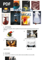 1º Reacciones Quimicas