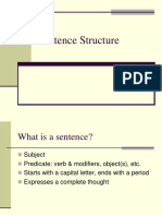 Types of English Sentence