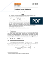 Distribusi Normal Multivariat