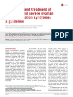 Prevention and Treatment of Moderate and Severe Ovarian Hyperstimulation Syndrome Noprint