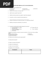 Cuestionario Mensual de Cta 2do de Secundaria PDF