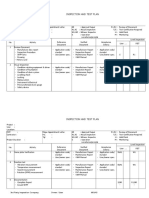 Inspection and Test Plan