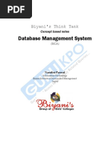 Database Management System (Mca) (1sem) Continue....... (Repaired) PDF