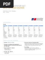 MTU16V4000DS2000 2000kW Standby