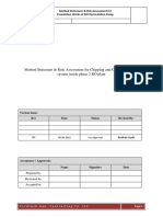 Method Statement For Chipping and Grouting For All EDI System in PH2