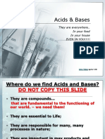 Acid and Base