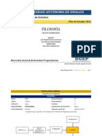 Programa Filosofía PDF