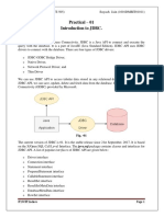 Practical - 01 Introduction To JDBC