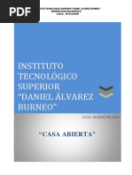 Proyecto Casa Abierta Marzo