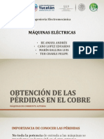 Obtención de Las Pérdidas en El Cobre y Deslizamiento