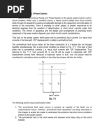 Symmetrical Faults On 3 Phase System