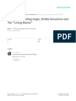 EmotionsIncludingAngerBodilySensationsand PDF