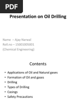 Presentation On Oil Drilling