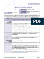 HLTWHS003 Assessment With Cover Sheet