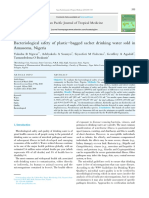 Comparison of Drinking Water Treatment Process Streams For Optimal Bacteriological Water Quality