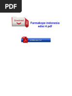 Farmakope Indonesia Edisi 4 PDF