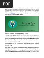 Magisk Apk 