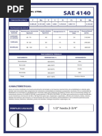 Acero SAE 4140