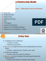 Entity-Relationship Model: Reference: Database System Concepts - Silberschatz, Korth and Sudarshan